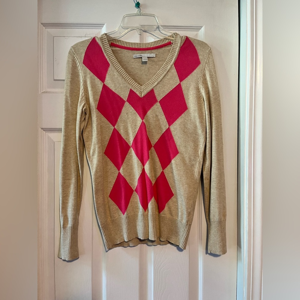 Preppy sweater top